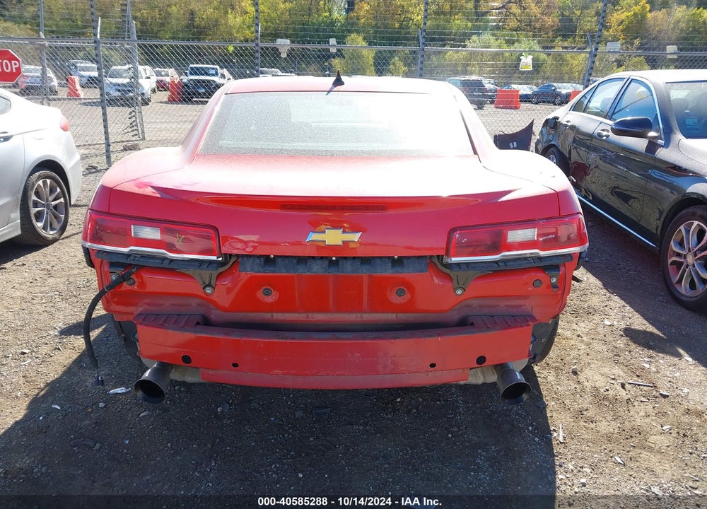 2014 CHEVROLET CAMARO 2LS VIN: 2G1FA1E36E9169638