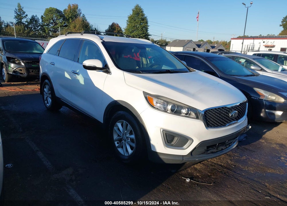 2016 KIA SORENTO 2.4L LX VIN: 5XYPG4A36GG179868