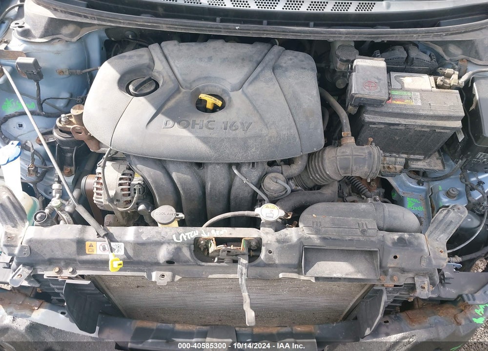 2012 HYUNDAI ELANTRA GLS (ULSAN PLANT) VIN: KMHDH4AEXCU424872