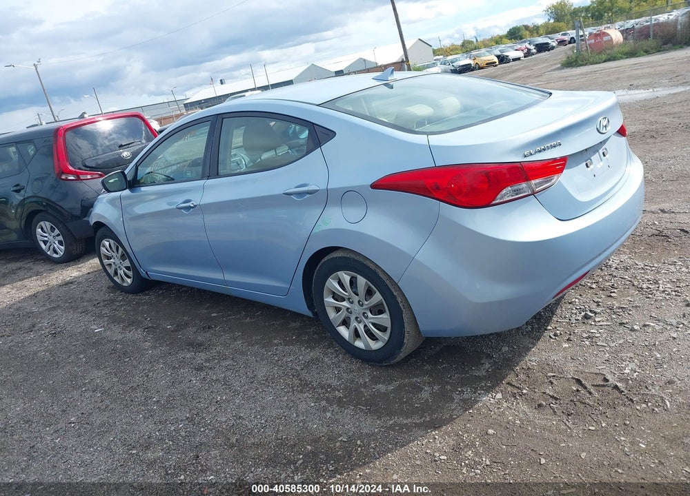 2012 HYUNDAI ELANTRA GLS (ULSAN PLANT) VIN: KMHDH4AEXCU424872