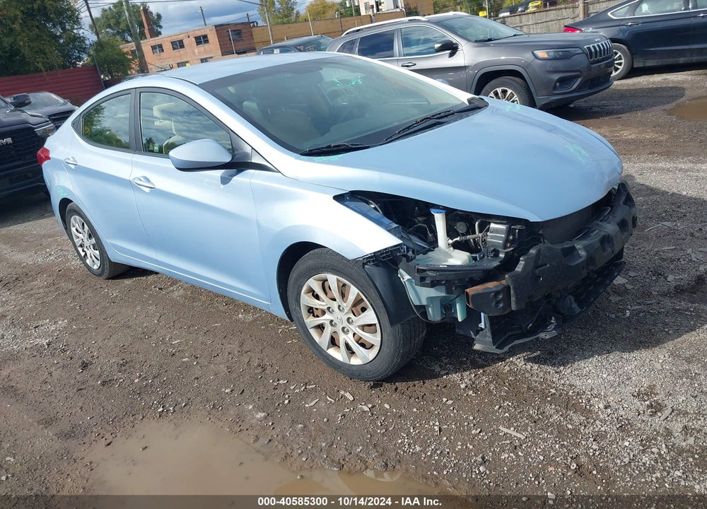 2012 HYUNDAI ELANTRA GLS (ULSAN PLANT) VIN: KMHDH4AEXCU424872
