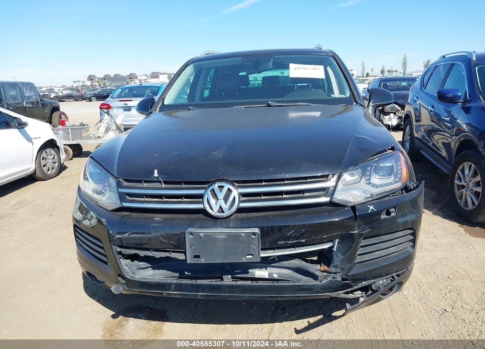 2011 VOLKSWAGEN TOUAREG TDI LUX VIN: WVGFK9BP3BD003260