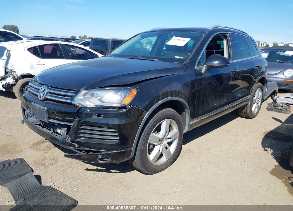 2011 VOLKSWAGEN TOUAREG TDI LUX VIN: WVGFK9BP3BD003260