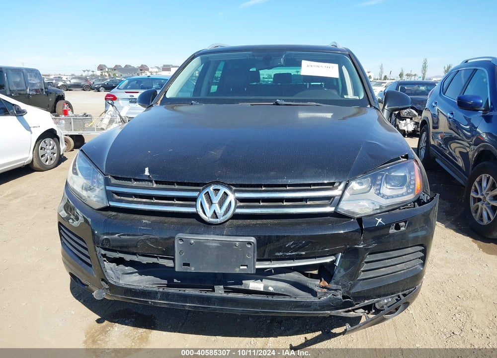 2011 VOLKSWAGEN TOUAREG TDI LUX VIN: WVGFK9BP3BD003260