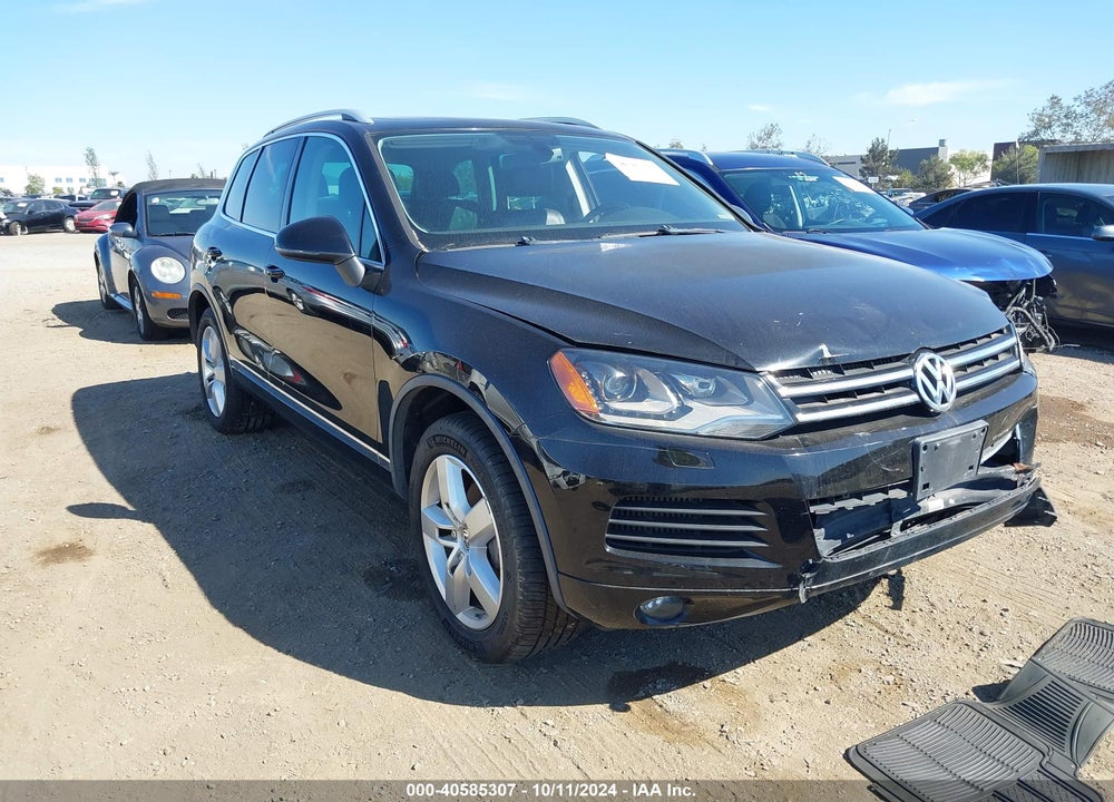 2011 VOLKSWAGEN TOUAREG TDI LUX VIN: WVGFK9BP3BD003260