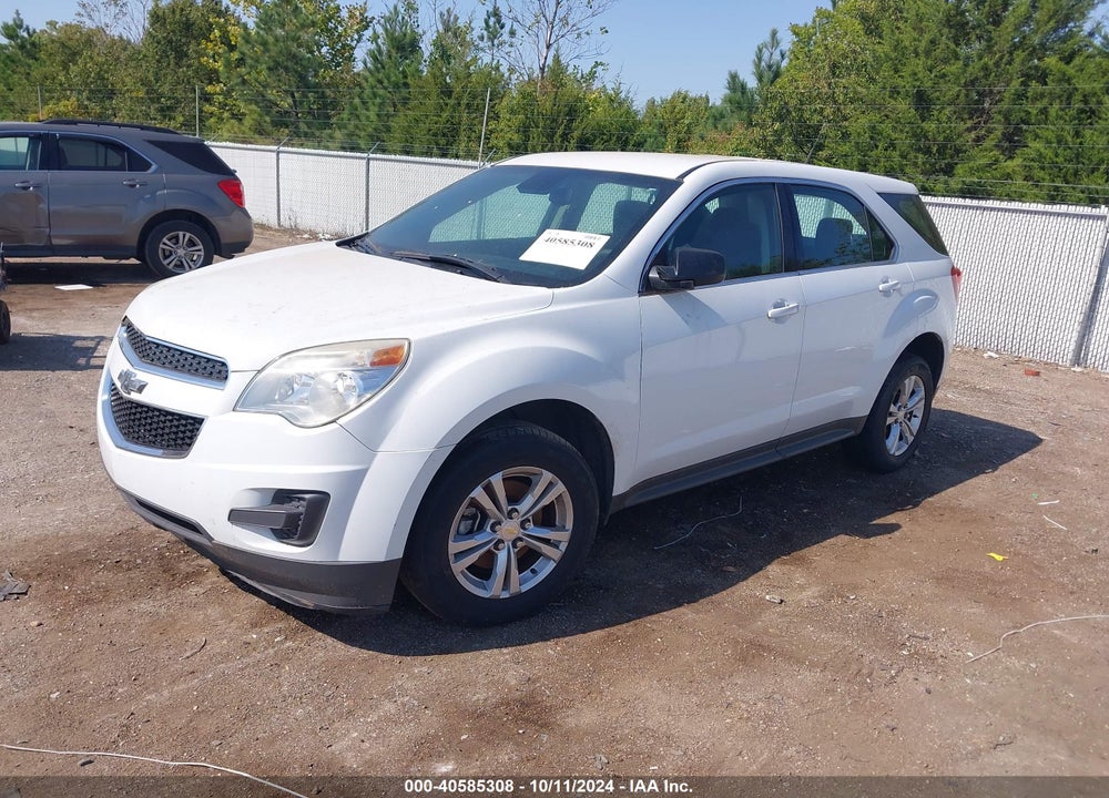 2012 CHEVROLET EQUINOX LS VIN: 2GNALBEK8C1316456