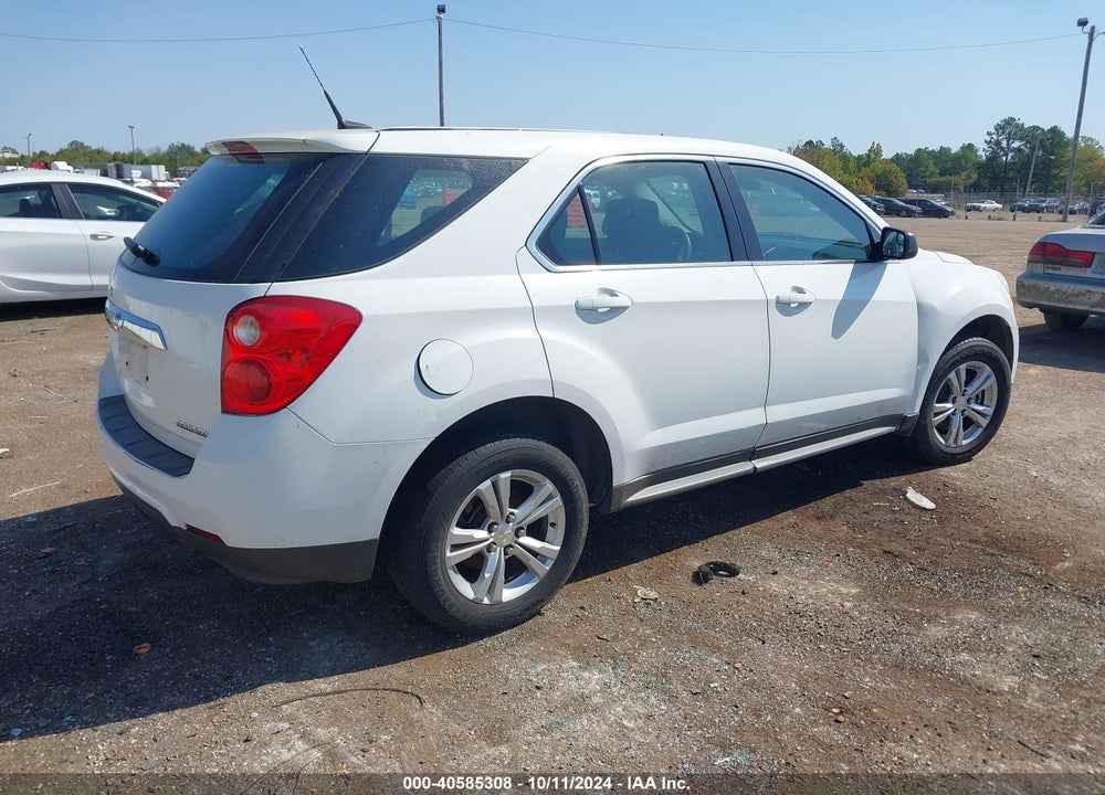 2012 CHEVROLET EQUINOX LS VIN: 2GNALBEK8C1316456