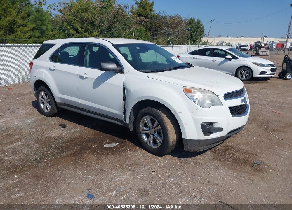 2012 CHEVROLET EQUINOX LS VIN: 2GNALBEK8C1316456