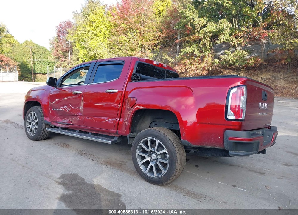 2021 GMC CANYON 4WD SHORT BOX DENALI VIN: 1GTG6EENXM1271839