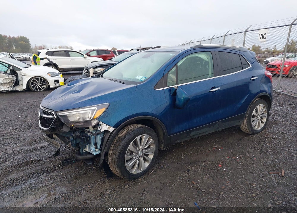 2020 BUICK ENCORE AWD PREFERRED VIN: KL4CJESB8LB047205
