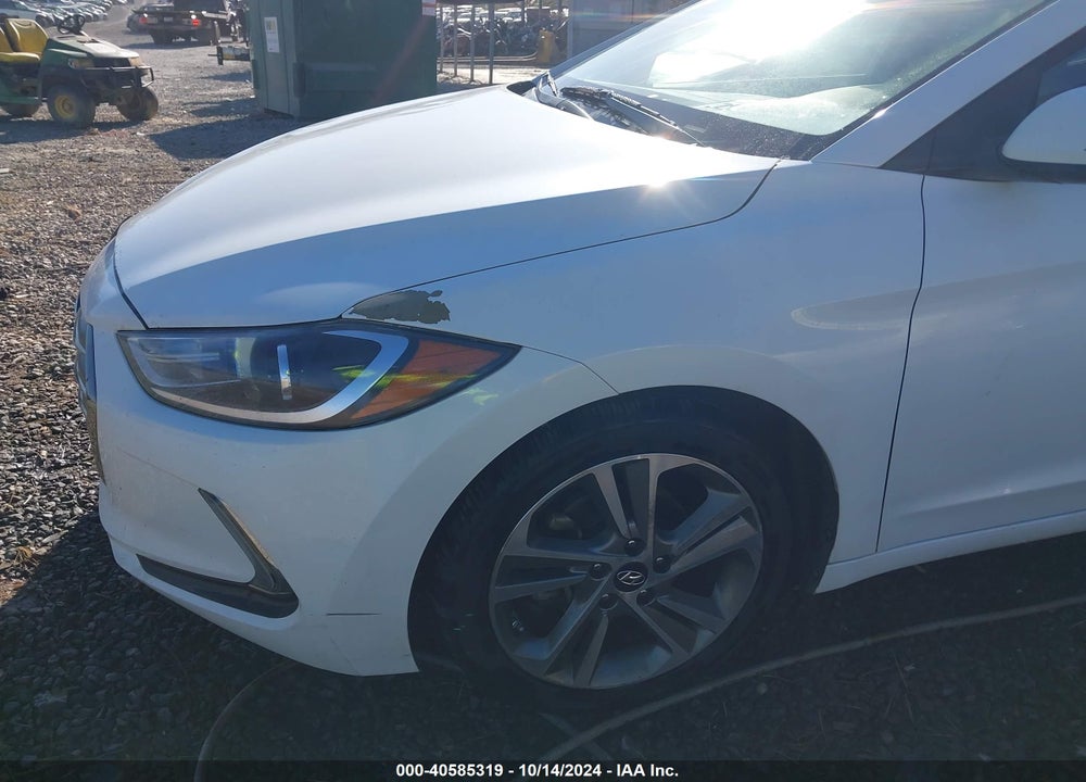 2017 HYUNDAI ELANTRA LIMITED VIN: 5NPD84LFXHH082495