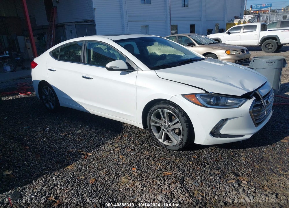 2017 HYUNDAI ELANTRA LIMITED VIN: 5NPD84LFXHH082495