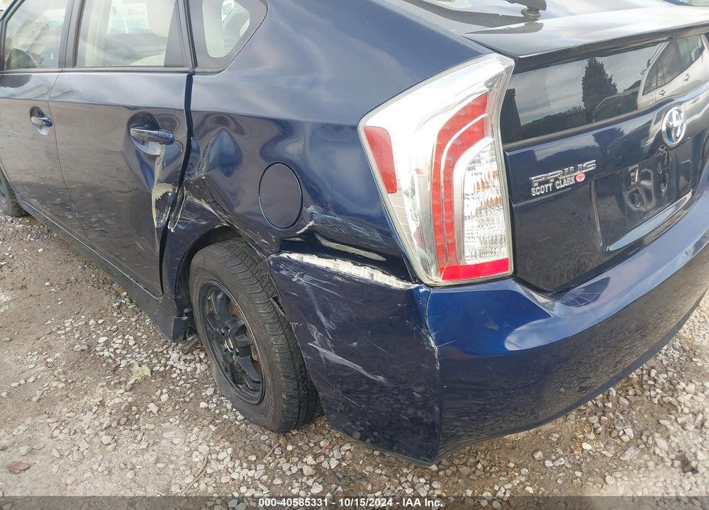2015 TOYOTA PRIUS VIN: JTDKN3DU9F0428991