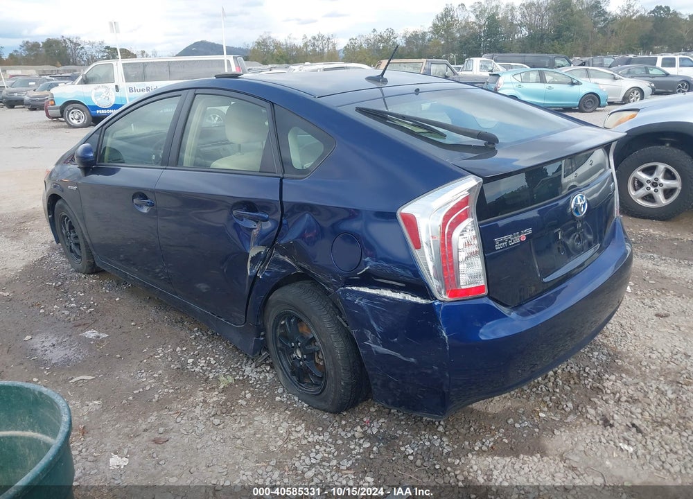 2015 TOYOTA PRIUS VIN: JTDKN3DU9F0428991