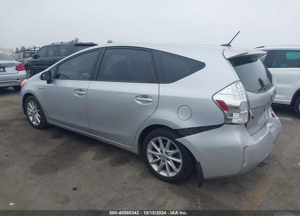 2012 TOYOTA PRIUS V FIVE VIN: JTDZN3EU4C3178499