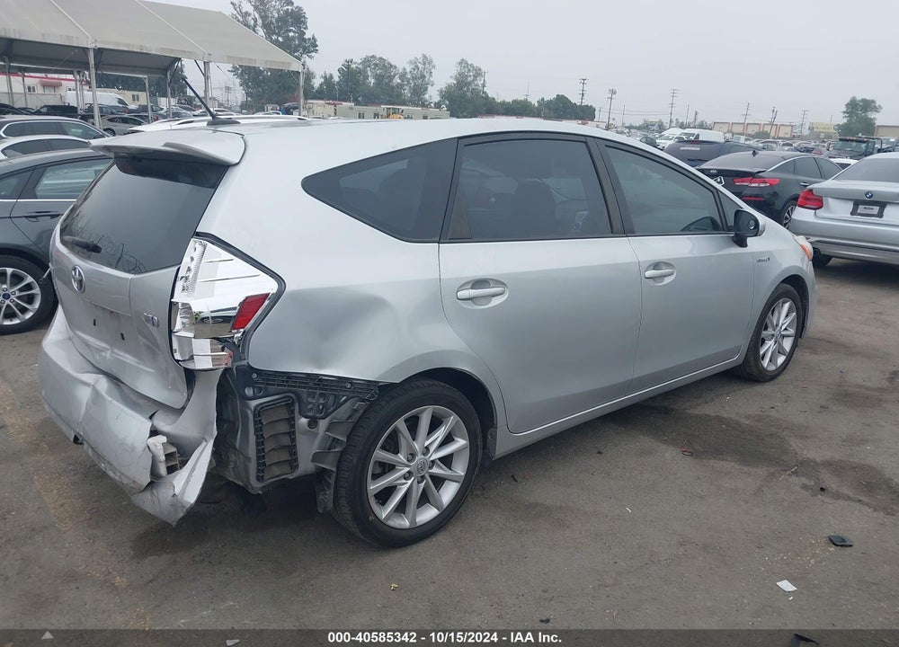 2012 TOYOTA PRIUS V FIVE VIN: JTDZN3EU4C3178499