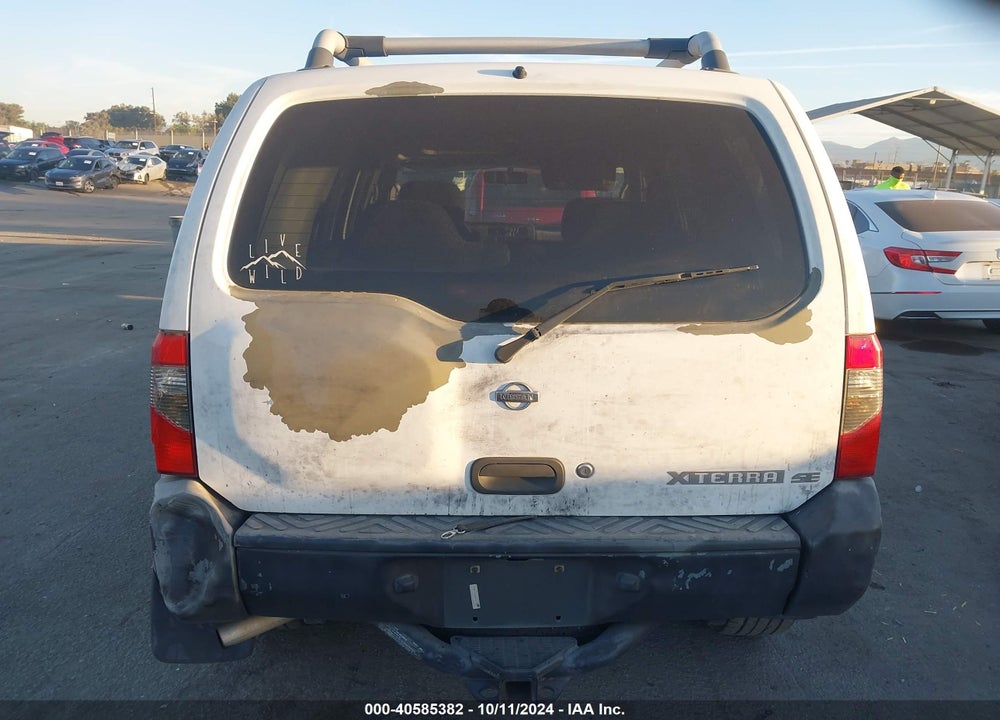 2000 NISSAN XTERRA SE/XE VIN: 5N1ED28T3YC612574
