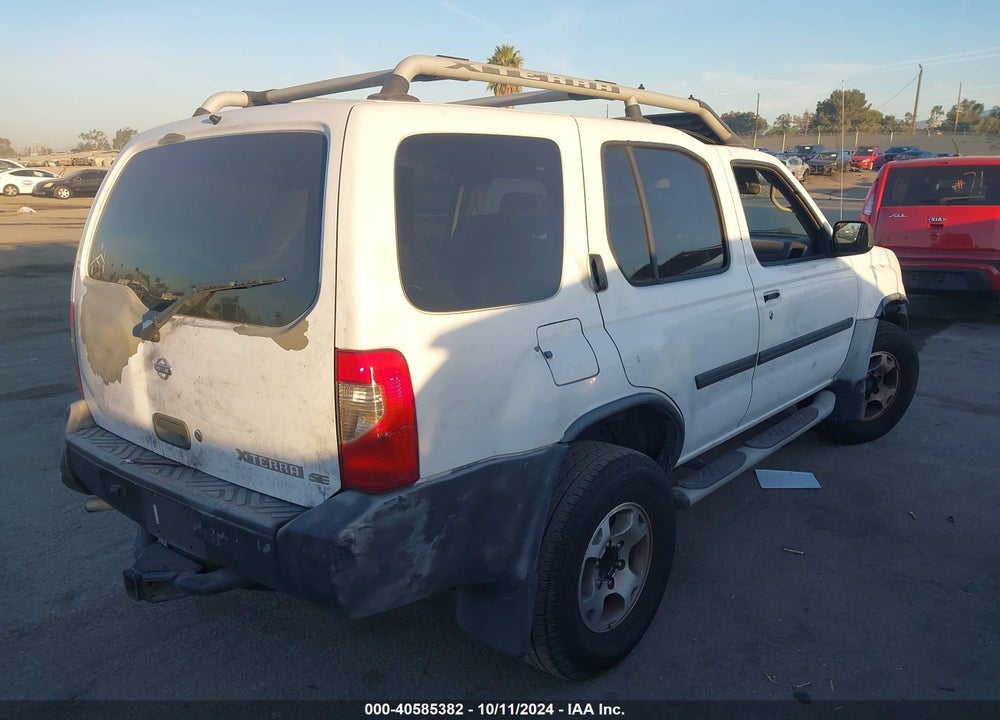 2000 NISSAN XTERRA SE/XE VIN: 5N1ED28T3YC612574