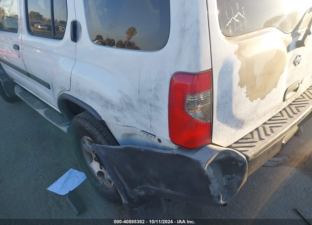 2000 NISSAN XTERRA SE/XE VIN: 5N1ED28T3YC612574