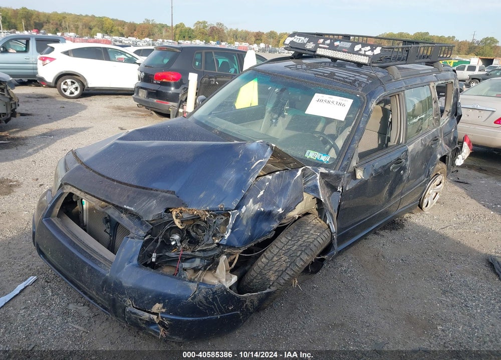 2006 SUBARU FORESTER 2.5X VIN: JF1SG63656H734334