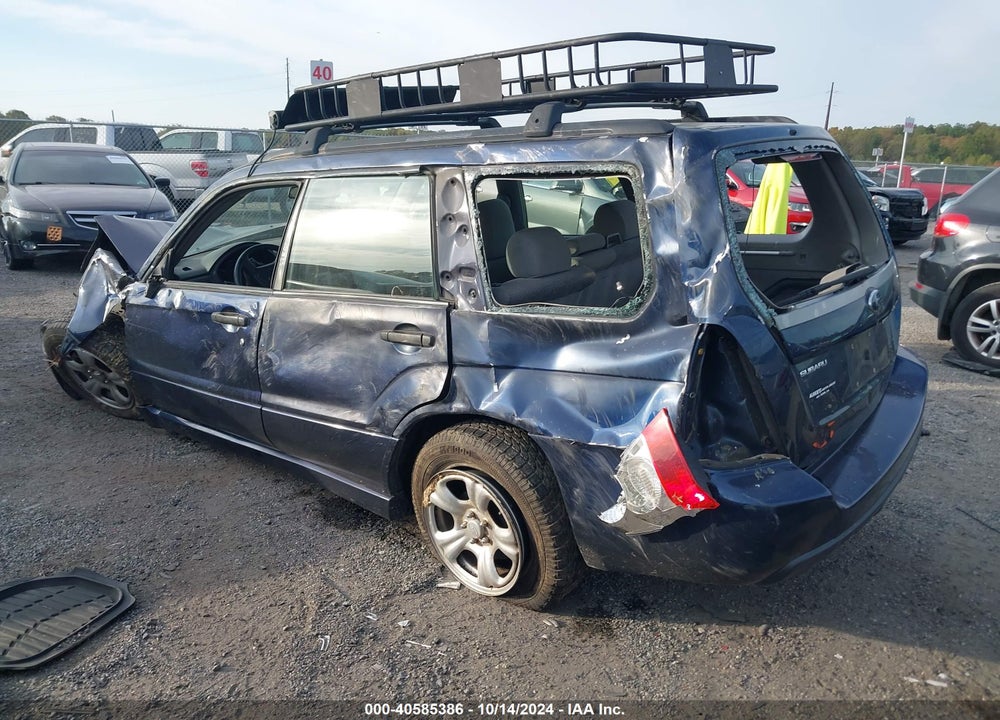 2006 SUBARU FORESTER 2.5X VIN: JF1SG63656H734334