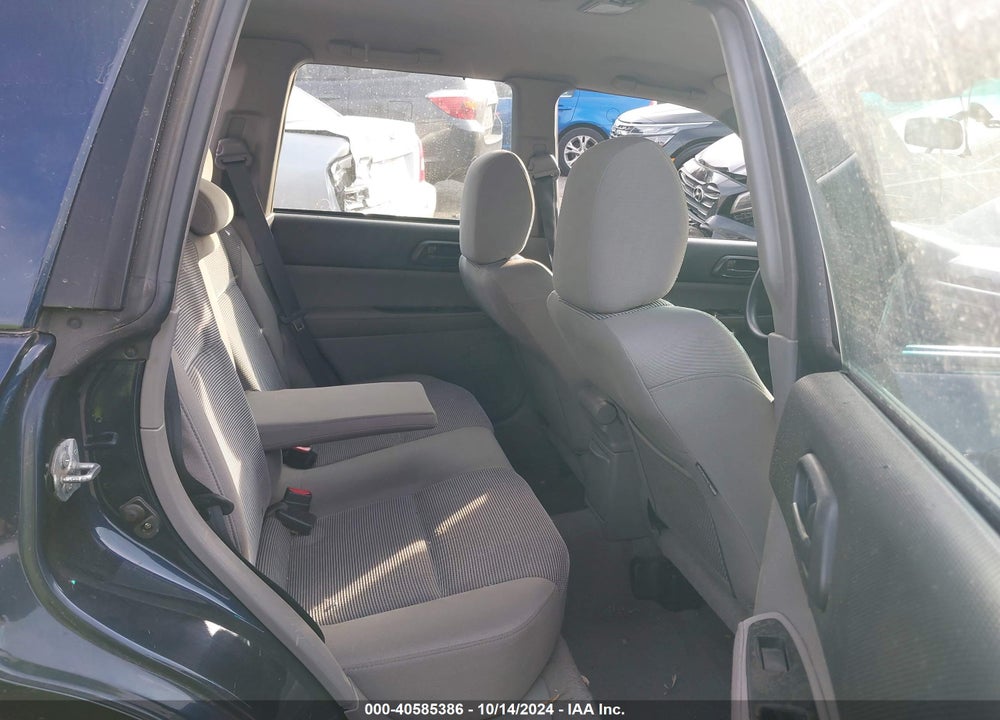2006 SUBARU FORESTER 2.5X VIN: JF1SG63656H734334