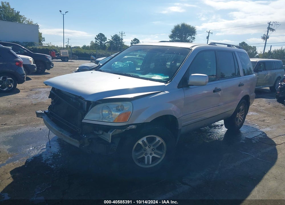 2004 HONDA PILOT EX VIN: 2HKYF18474H517321