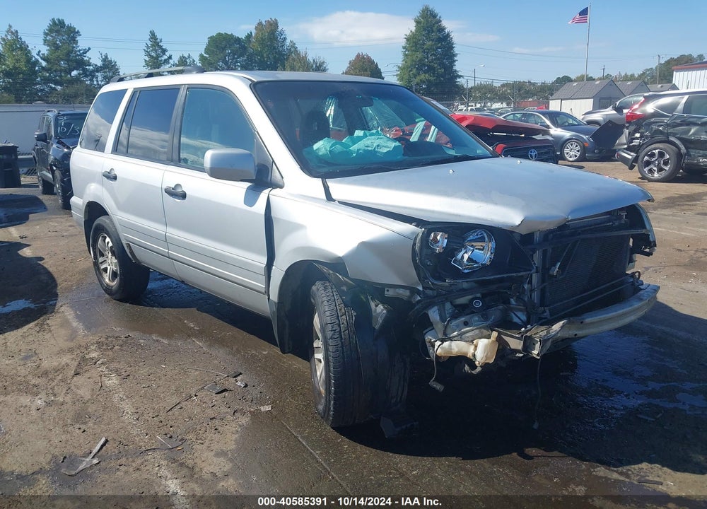2004 HONDA PILOT EX VIN: 2HKYF18474H517321