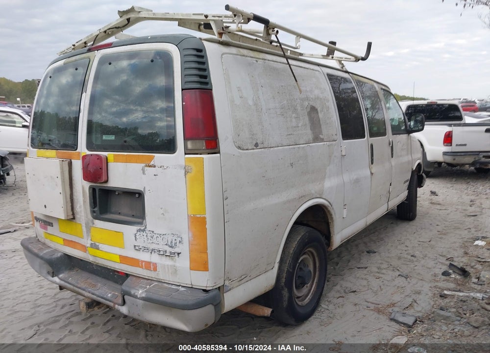 2000 CHEVROLET EXPRESS VIN: 1GCHG35R9Y1145289