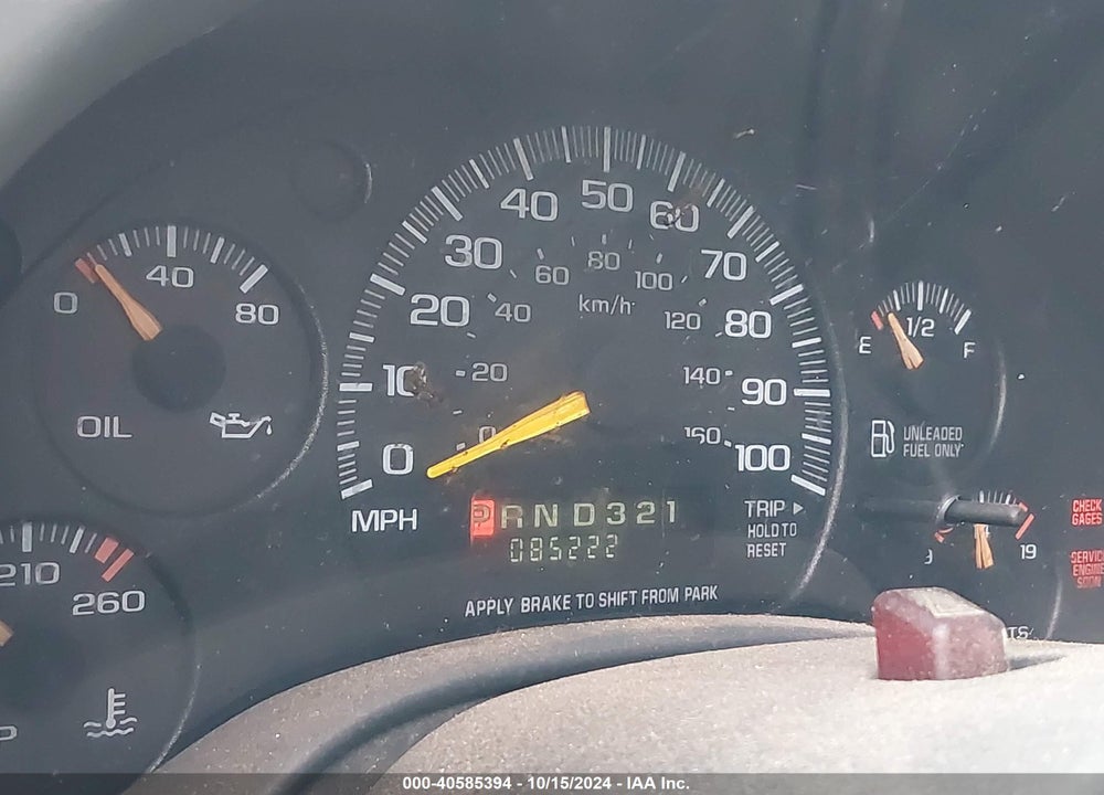 2000 CHEVROLET EXPRESS VIN: 1GCHG35R9Y1145289