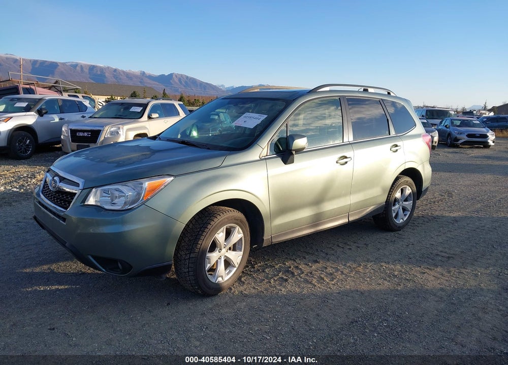 2014 SUBARU FORESTER 2.5I TOURING VIN: JF2SJAMC0EH415734