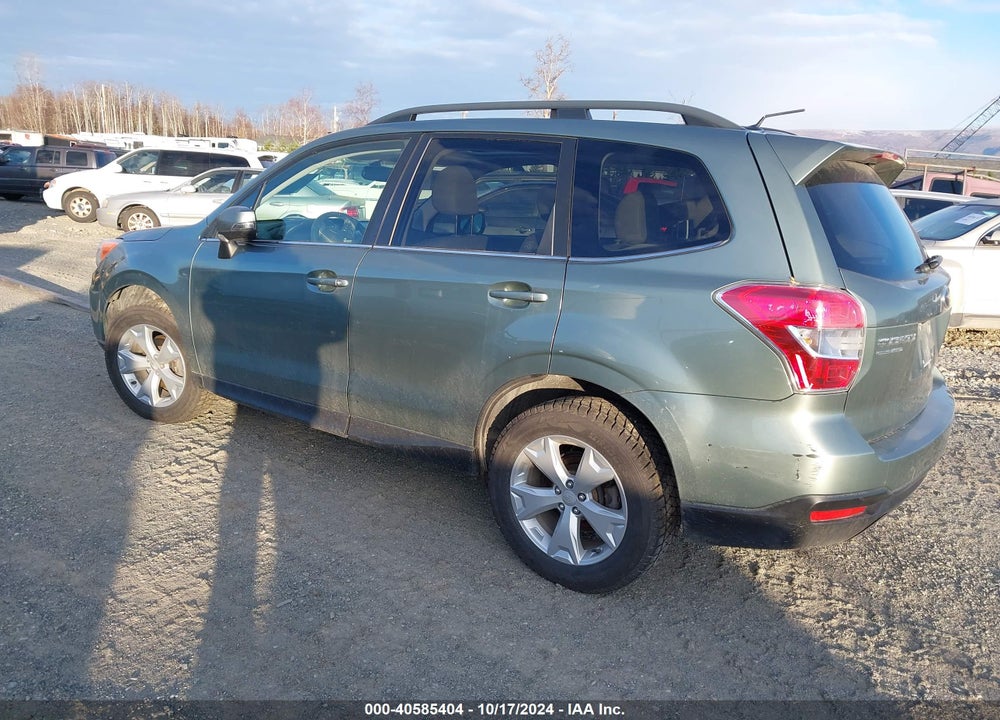 2014 SUBARU FORESTER 2.5I TOURING VIN: JF2SJAMC0EH415734