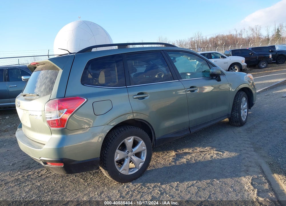 2014 SUBARU FORESTER 2.5I TOURING VIN: JF2SJAMC0EH415734