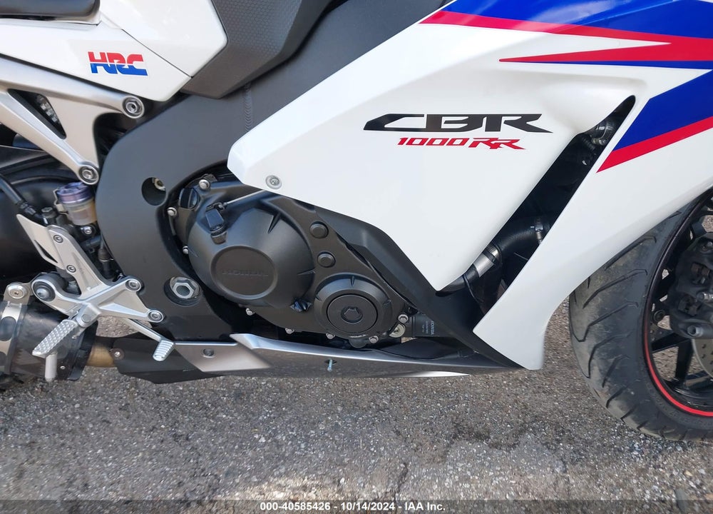 2012 HONDA CBR1000 RR VIN: JH2SC5940CK400871
