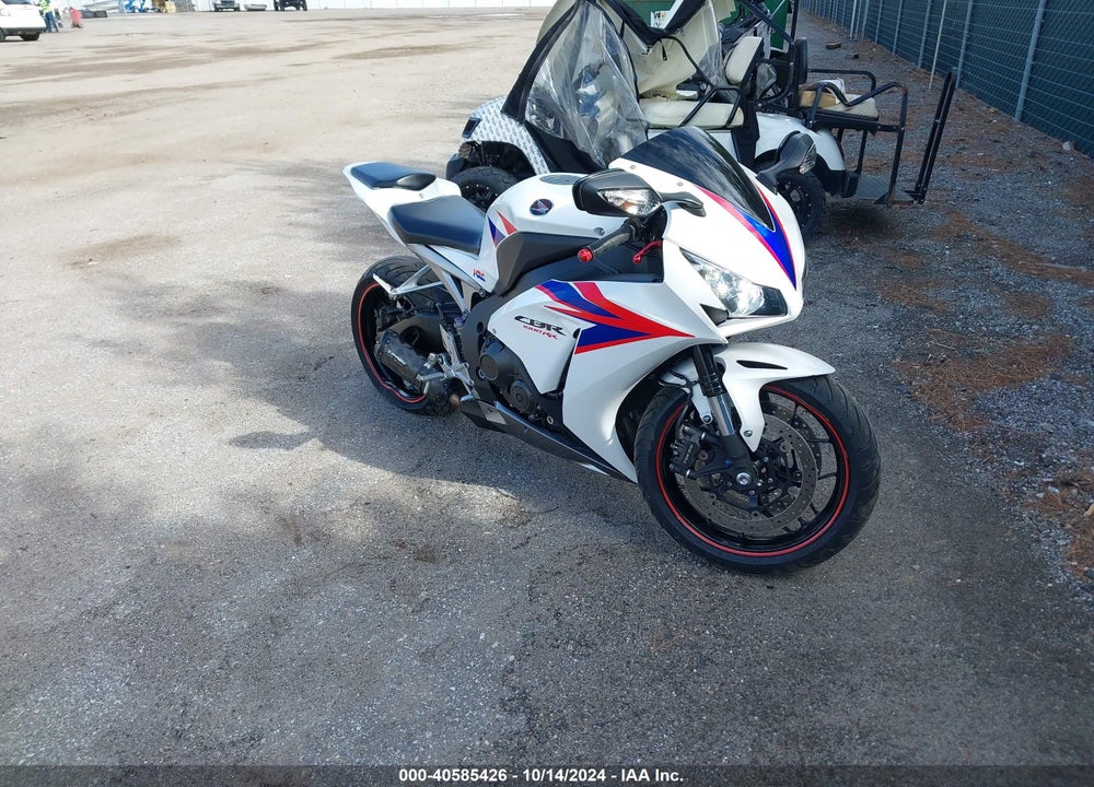 2012 HONDA CBR1000 RR VIN: JH2SC5940CK400871