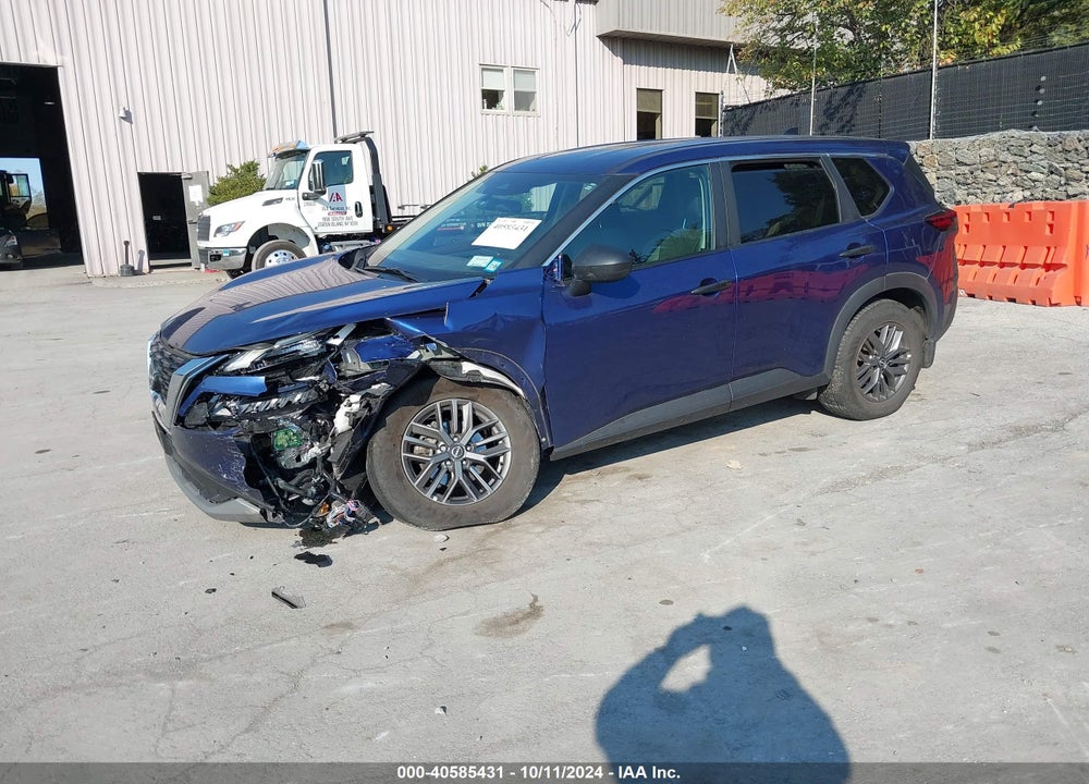 2022 NISSAN ROGUE S INTELLIGENT AWD VIN: 5N1BT3AB2NC714943