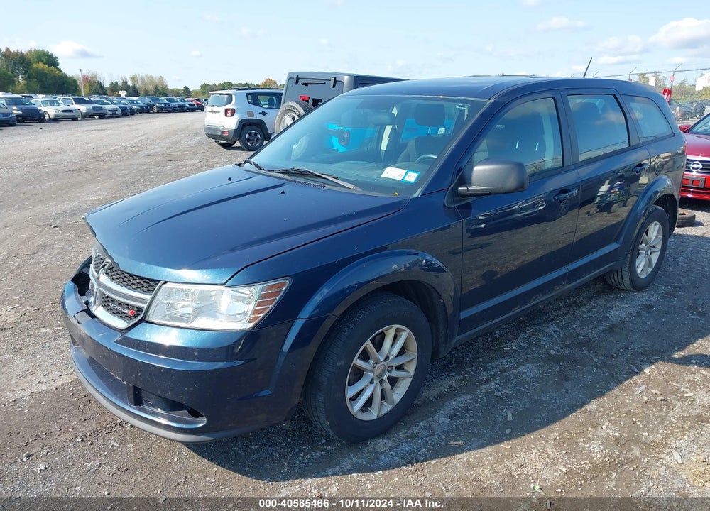 2013 DODGE JOURNEY AMERICAN VALUE PKG VIN: 3C4PDCAB0DT631036