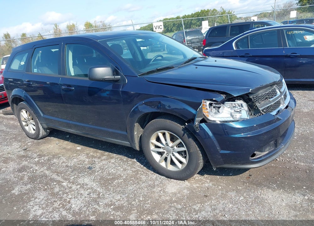 2013 DODGE JOURNEY AMERICAN VALUE PKG VIN: 3C4PDCAB0DT631036