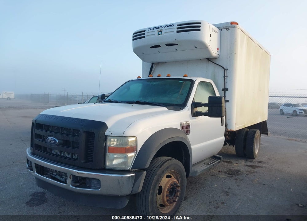 2008 FORD F-450 CHASSIS XL/XLT VIN: 1FDXF46RX8ED84289