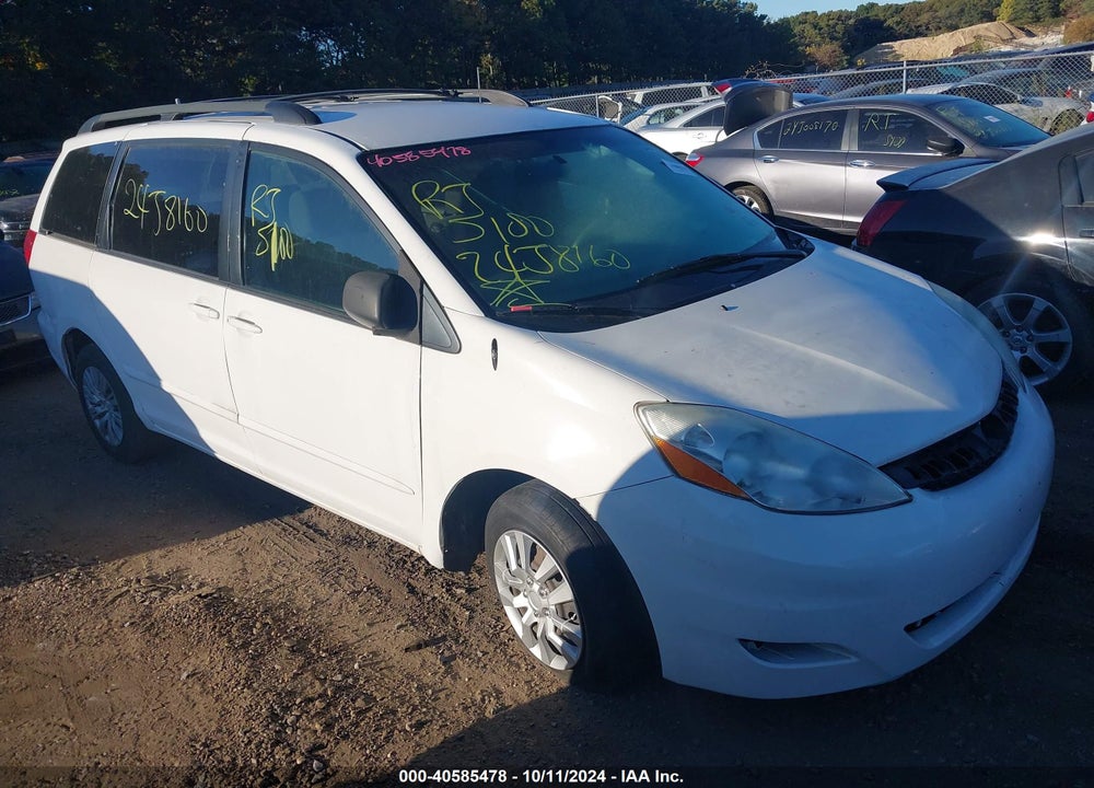 2007 TOYOTA SIENNA LE VIN: 5TDZK23C77S061646