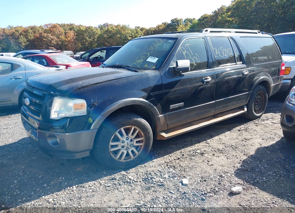 2007 FORD EXPEDITION EL XLT VIN: 1FMFK16577LA85582