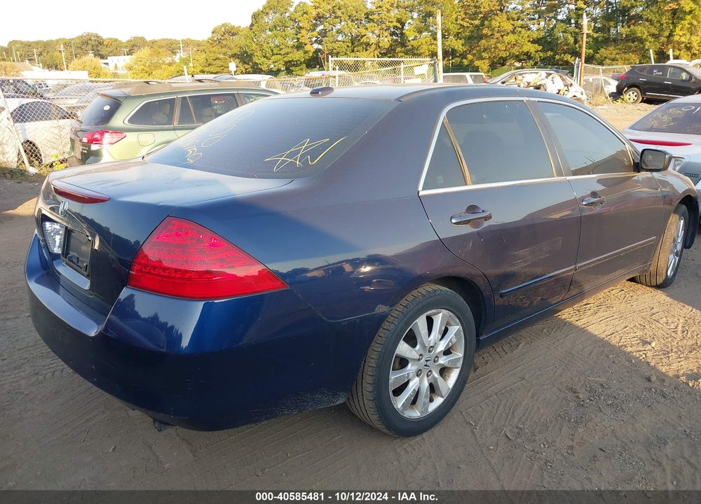 2007 HONDA ACCORD 3.0 EX VIN: 1HGCM66577A087568