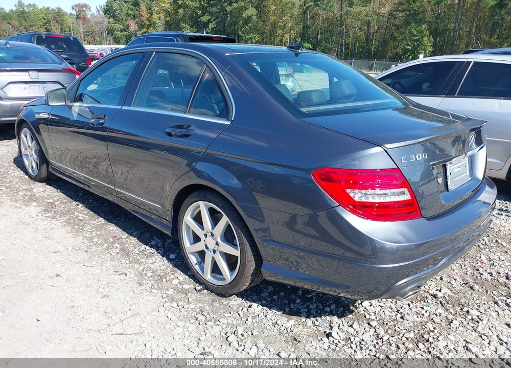 2014 MERCEDES-BENZ C 300 LUXURY 4MATIC/SPORT 4MATIC VIN: WDDGF8AB4EA941986