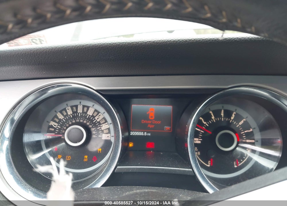 2013 FORD MUSTANG VIN: 1ZVBP8EM3D5211391