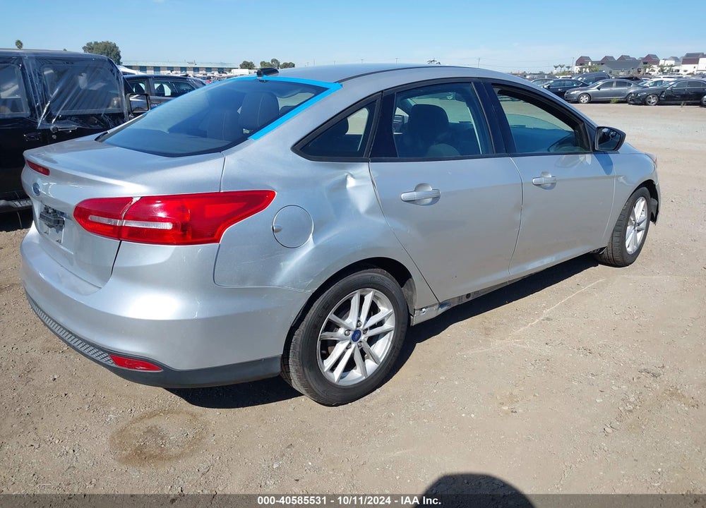 2018 FORD FOCUS SE VIN: 1FADP3F27JL242281