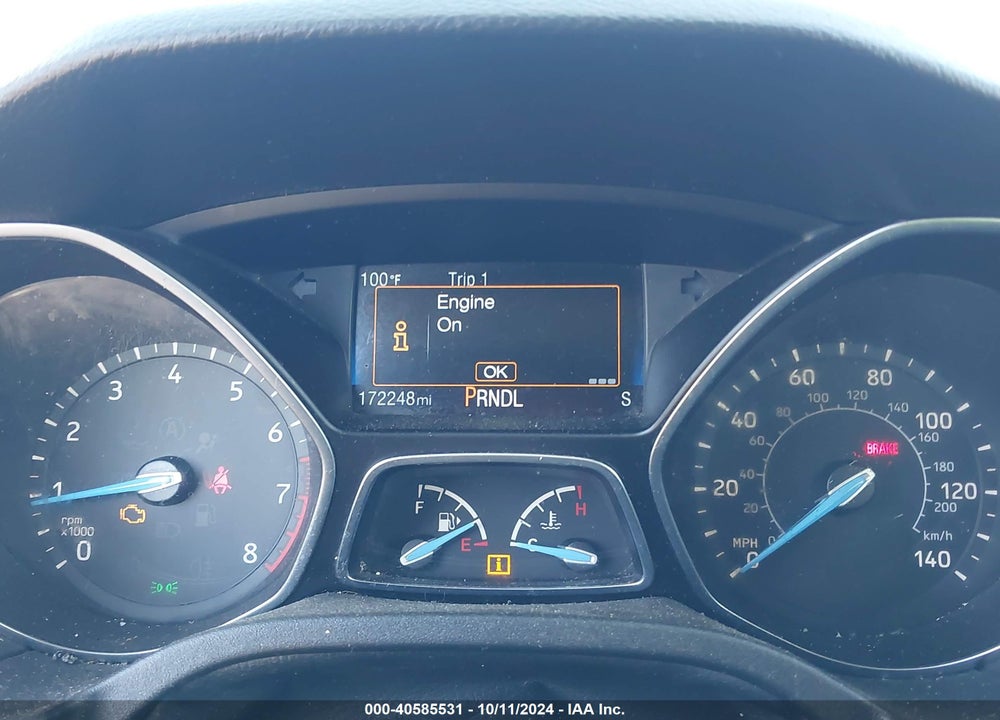 2018 FORD FOCUS SE VIN: 1FADP3F27JL242281