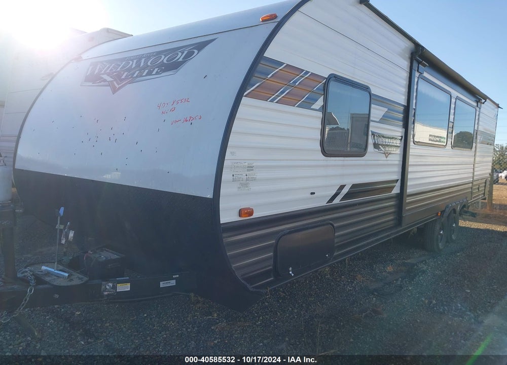 2021 FOREST RIVER WILDWOOD VIN: 4X4TWDB27M7368250