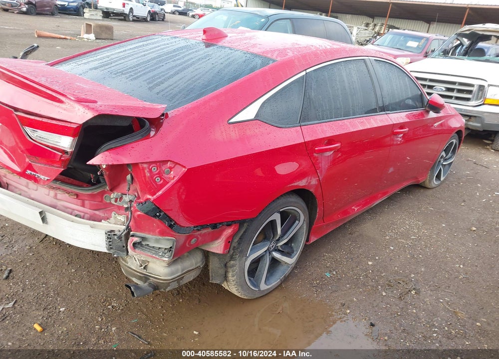 2019 HONDA ACCORD SPORT VIN: 1HGCV1F39KA003421