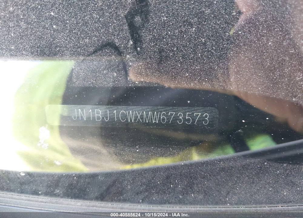 2021 NISSAN ROGUE SPORT SL AWD XTRONIC CVT VIN: JN1BJ1CWXMW673573