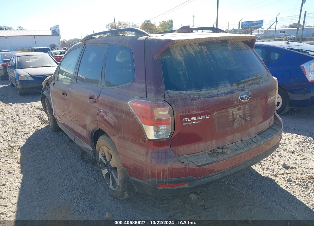 2018 SUBARU FORESTER 2.5I PREMIUM VIN: JF2SJAGCXJH455213